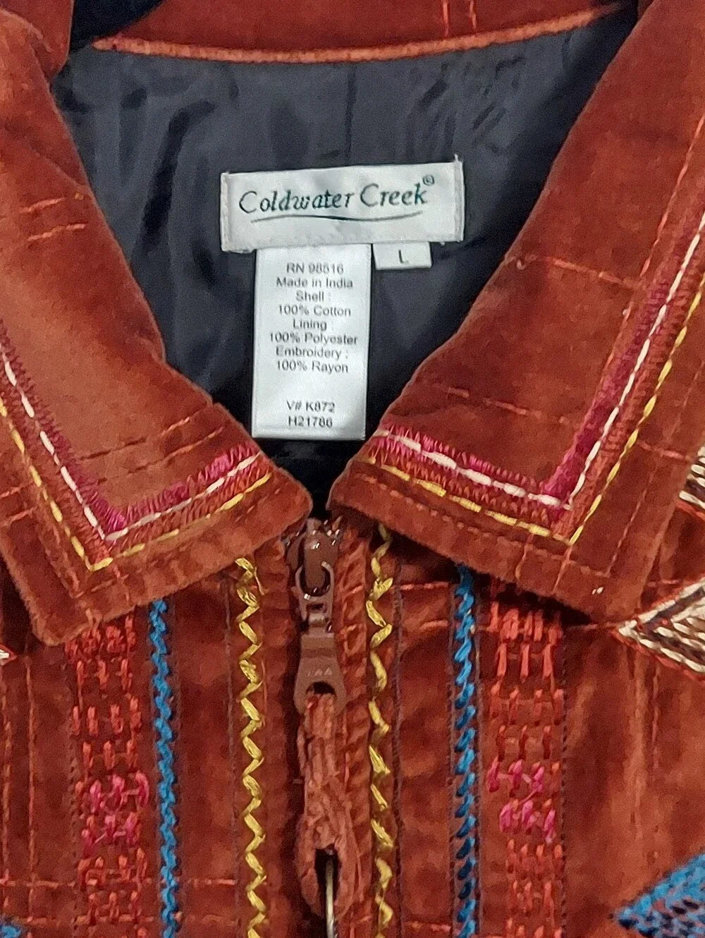Coldwater Creek Southwestern Jacket